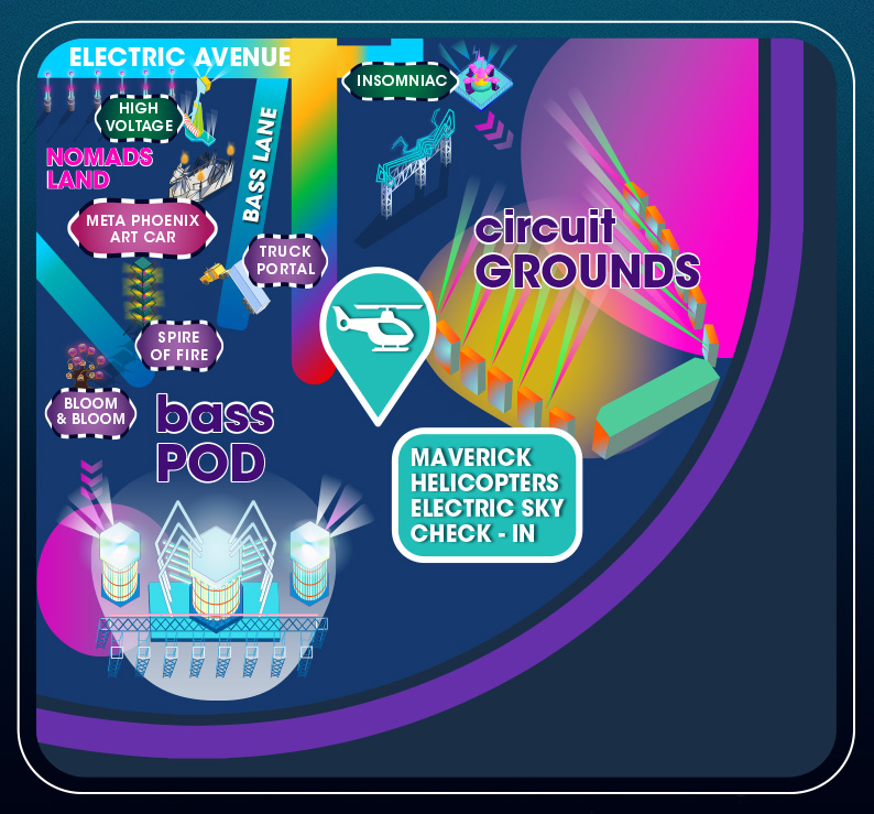 Electric Sky Check-in Location