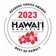 2023 Hawaii Magazine Readers' Choice Award