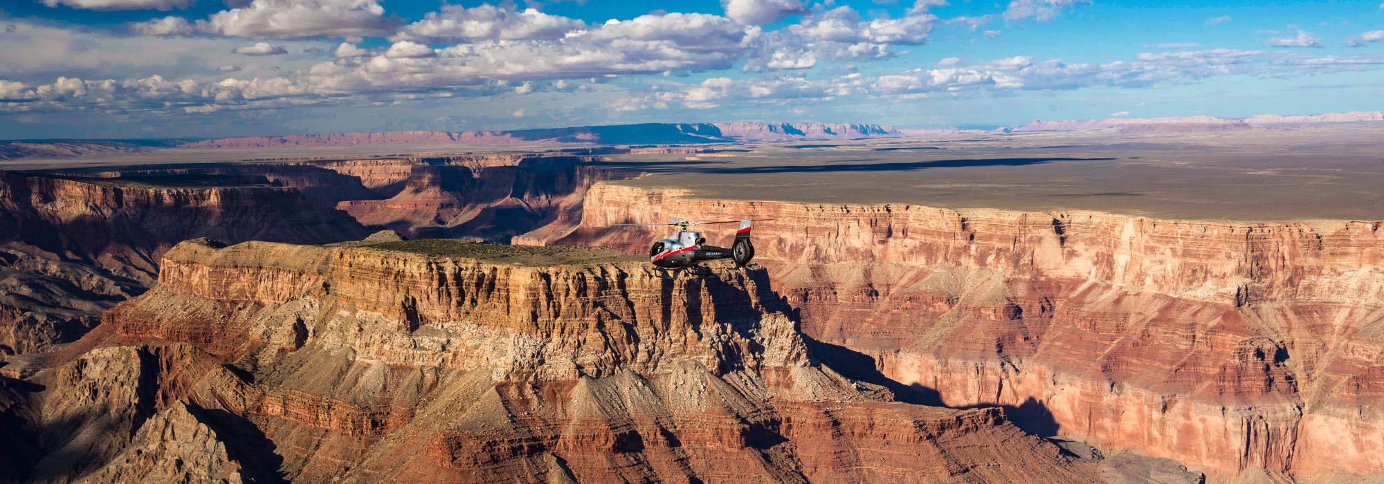 Explore Grand Canyon National Park South Rim with a helicopter and airplane tour