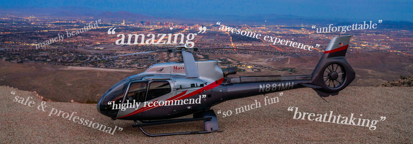 Las Vegas Helicopter tour reviews written by actual guests