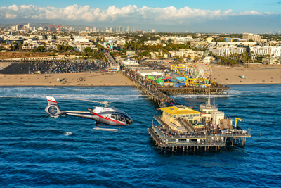 Enjoy views of the beautiful Santa Monica Pier