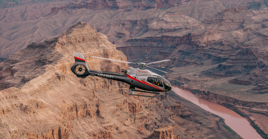 Grand Canyon Helicopter Landing Tour Maverick Helicopters
