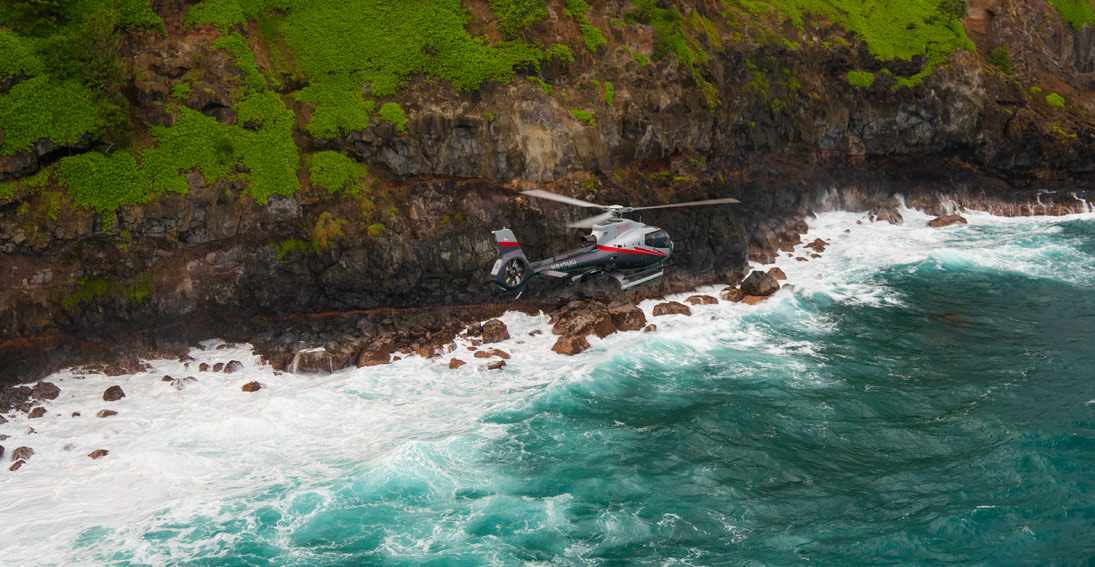 Helicopter tour of Maui with Maverick Helicopters