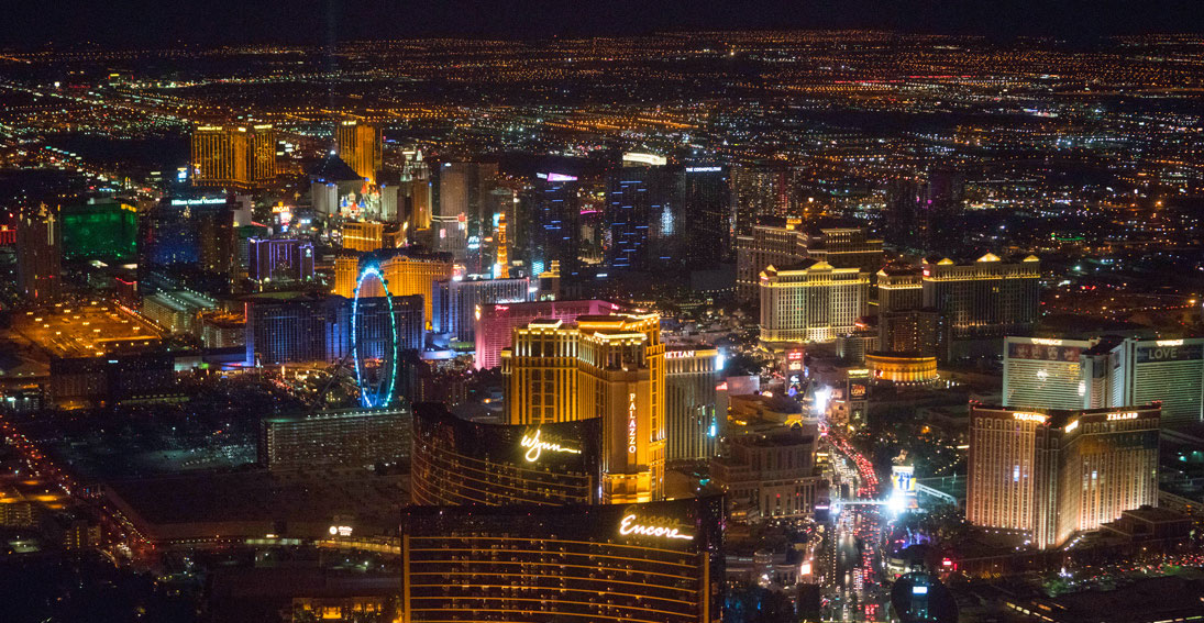 Soar over the Las Vegas Strip on a private helicopter