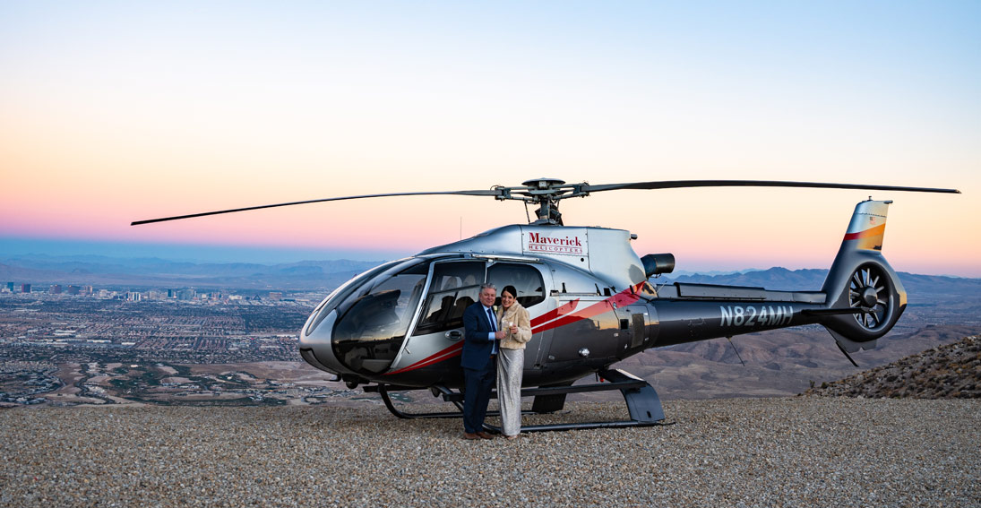 A perfect Las Vegas wedding with epic views from your private overlook
