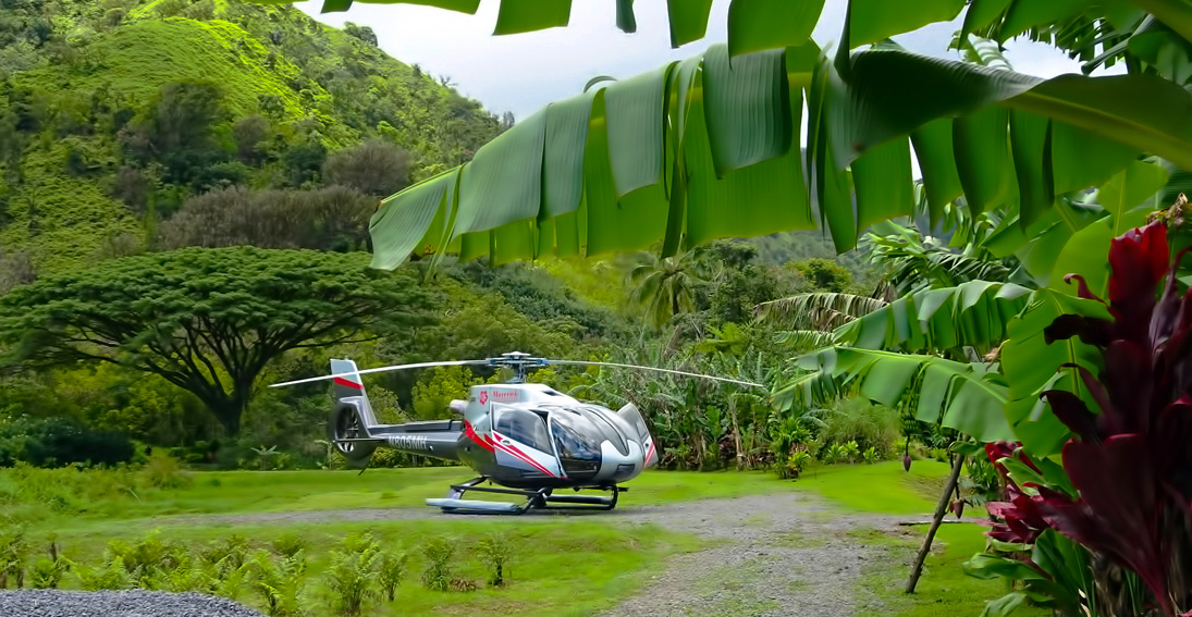 On the Hana Rainforest wedding you will say your “I do’s” at our private landing spot