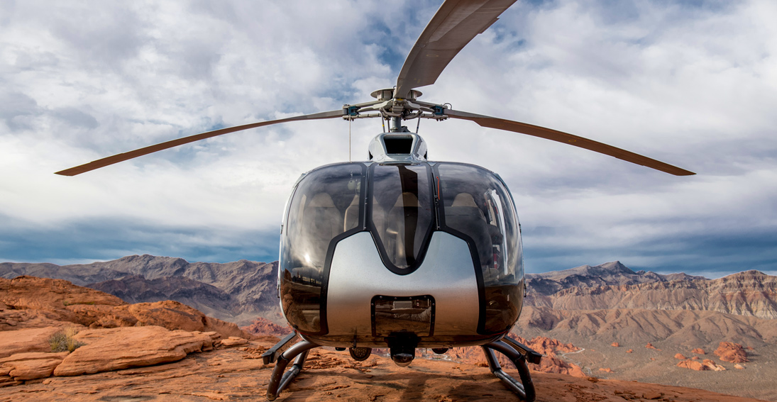 See the beauty of the Valley of Fire wedding with Maverick Helicopters